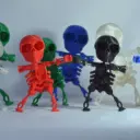 Esqueleto Dançante (Articulado)