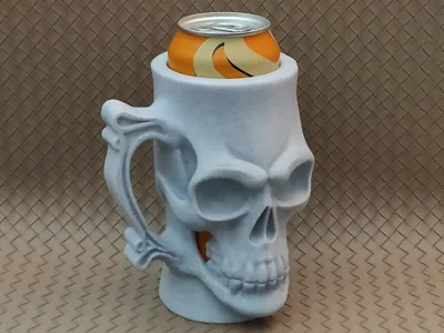 Suporte para Lata em Formato de Caveira (Latas de 0.5L)