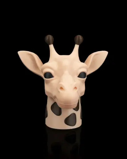 Girafa Porta-Copos e Porta-Óculos
